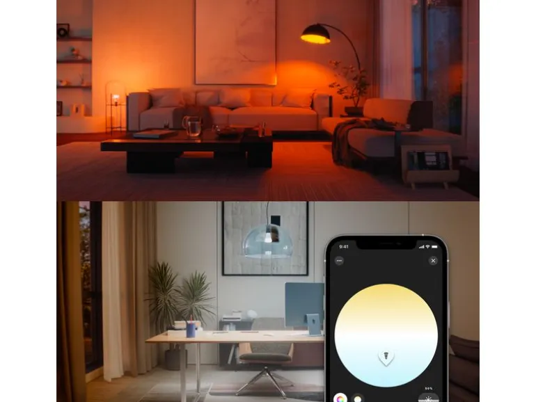 Philips Hue Leuchtmittel White & Col. Amb. E27 Einzelpack 1600 lm