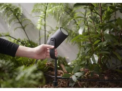 Philips Hue Outdoor Gartenspot White & Col. Amb. Lily Kit, Schwarz