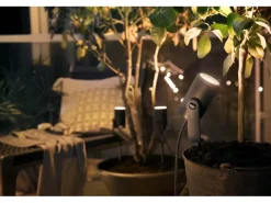 Philips Hue Outdoor Gartenspot Lily 17427/30/P7 Basis Set