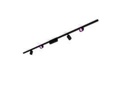 Philips Hue Perifo Basis-Set Deckenleuchte 4 Spots Schwarz