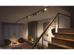 Philips Hue Perifo Basis-Set Deckenleuchte 4 Spots Schwarz