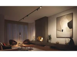 Philips Hue Perifo Basis-Set Deckenleuchte 4 Spots Schwarz