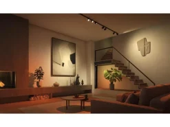 Philips Hue Perifo Basis-Set Deckenleuchte 4 Spots Schwarz