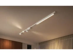 Philips Hue Perifo Basis-Set Deckenleuchte 3 Spots + Lightbar weiss