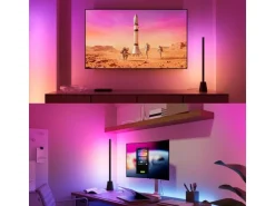 Philips Hue Stehleuchte Gradient Play Table 60 cm, schwarz, Kunststoff