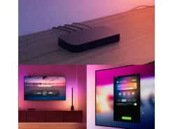 Philips Hue Stehleuchte Gradient Play Table 60 cm, schwarz, Kunststoff