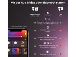 Philips Hue Tischleuchte Gradient, Signe, 12 W, Schwarz