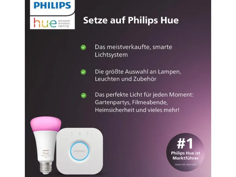 Philips Hue White Amb. Enrave Deckenleuchte L weiss 3300 lm + Dimmer