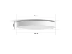 Philips Hue White Amb. Enrave Deckenleuchte XL weiss 6500 lm + Dimmer