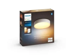Philips Hue White Ambiance Enrave Deckenleuchte S Weiss + Dimmer