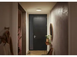 Philips Hue White Ambiance Enrave Deckenleuchte S Weiss + Dimmer