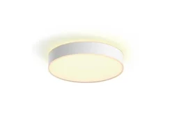 Philips Hue White Ambiance Enrave Deckenleuchte M Weiss + Dimmer