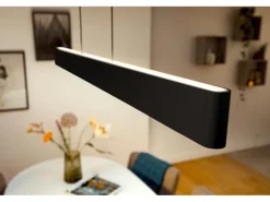 Philips Hue White & Col. Amb. Ensis Pendelleuchte schwarz 4750 lm