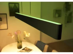 Philips Hue White & Col. Amb. Ensis Pendelleuchte schwarz 4750 lm