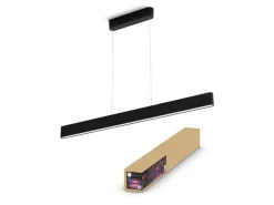 Philips Hue White & Col. Amb. Ensis Pendelleuchte schwarz 4750 lm