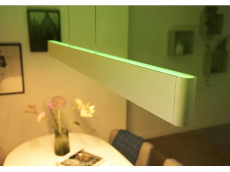 Philips Hue White & Col. Amb. Ensis Pendelleuchte weiss 4750 lm