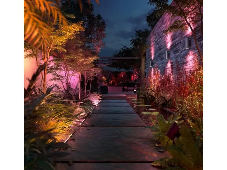 Philips Hue White & Color Ambiance Outdoor Amarant Schwarz Niedervolt