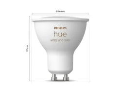 Philips Hue White & Color Ambiance GU10 Doppelpack 2 x 400 lm
