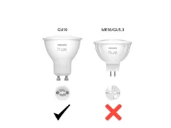 Philips Hue White & Color Ambiance GU10 Dreierpack 3 x 400 lm