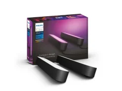 Philips Hue White & Color Ambiance Play 2er-Pack Lightbar Basis Schwarz