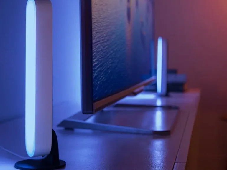 Philips Hue White & Color Ambiance Play 2er-Pack Lightbar Basis Weiss