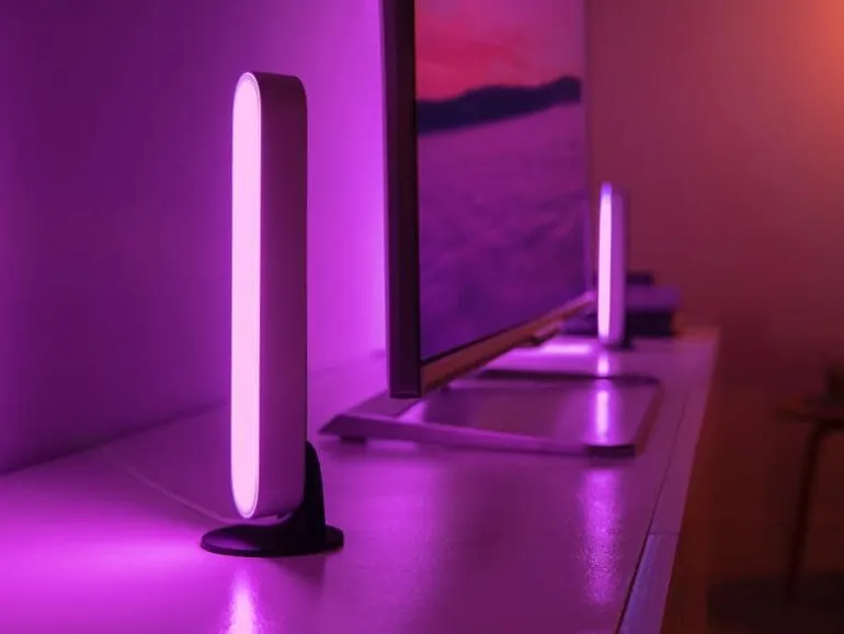 Philips Hue White & Color Ambiance Play 2er-Pack Lightbar Basis Weiss