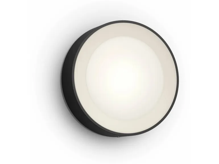 Philips Hue White & Color Ambiance Outdoor Daylo Wandleuchte Schwarz