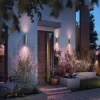 Philips Hue White & Color Ambiance Outdoor Appear Wandleuchte Edelstahl