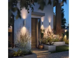 Philips Hue White & Color Ambiance Outdoor Appear Wandleuchte Edelstahl