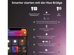 Philips Hue White & Color Ambiance Outdoor Resonate Wandl. Schwarz