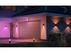 Philips Hue White & Color Ambiance Outdoor Resonate Wandl. Schwarz