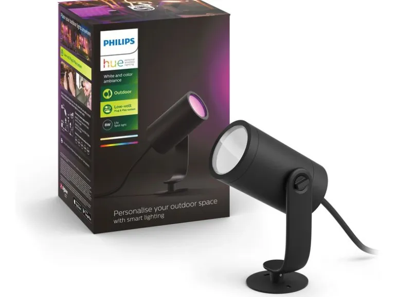 Philips Hue White & Color Ambiance Outdoor Lily 1er Spot, NV-Erweiterung