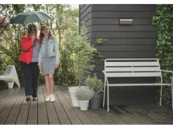 Philips myGarden Wandleuchte Bustan, 1000 lm, Anthrazit + Sensor