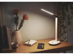 Philips Schreibtischleuchte Ivory DSK203 27-50K Weiss Dimmbar