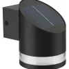 Philips Solar Fyve Wandleuchte, Lichtsensor, 2700K, schwarz