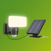 Philips Tylus Flutlicht Solar UE 5000K schwarz