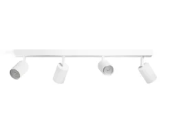 Philips Wyatt Aufbauspot 4x, ohne Leuchtmittel GU10, weiss