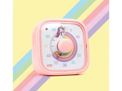 PiepEi Küchentimer Rainbow Ride, Hellrosa