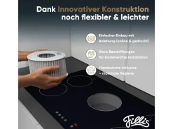 Pillis Aktivkohlefilter für Bora Pure Puru & X Pure Puxu, 4 Stück