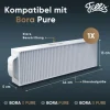 Pillis Aktivkohlefilter für Bora Pure Puru & X Pure Puxu, 1 Stück