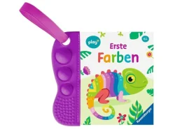 play+ Bilderbuch flip&pop: Erste Farben