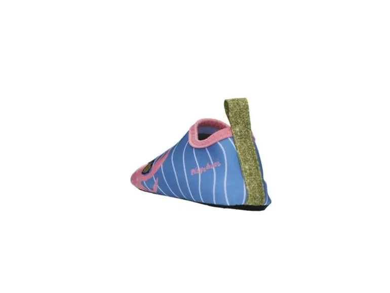 Playshoes Barfuss Krebs Blau/Pink Gr. 18-19