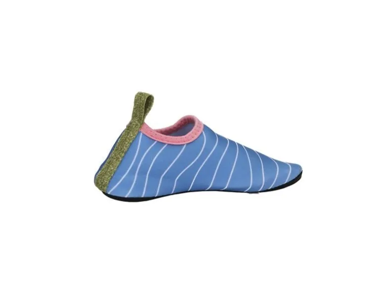 Playshoes Barfuss Krebs Blau/Pink Gr. 18-19