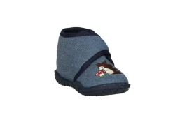 Playshoes Hausschuhe Igel Gr. 22/23, Jeansblau