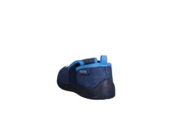Playshoes Hausschuhe Monster Gr. 24/25, Jeansblau