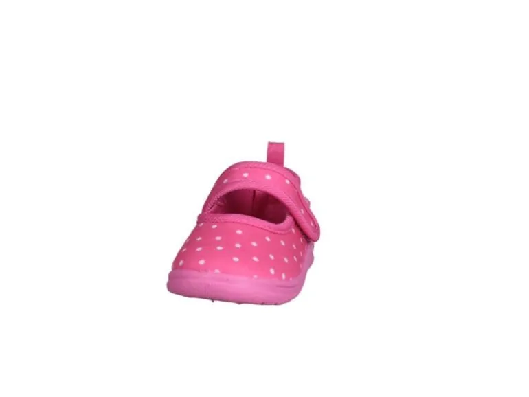 Playshoes Hausschuhe Punkte Gr. 26/27, Rosa