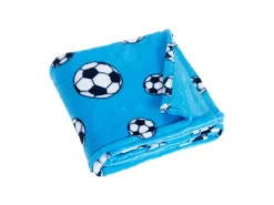 Playshoes Kuscheldecke Fussball 75 x 100 cm