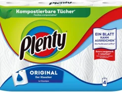Plenty Haushaltspapier Original 4 Rollen à 45 Blatt