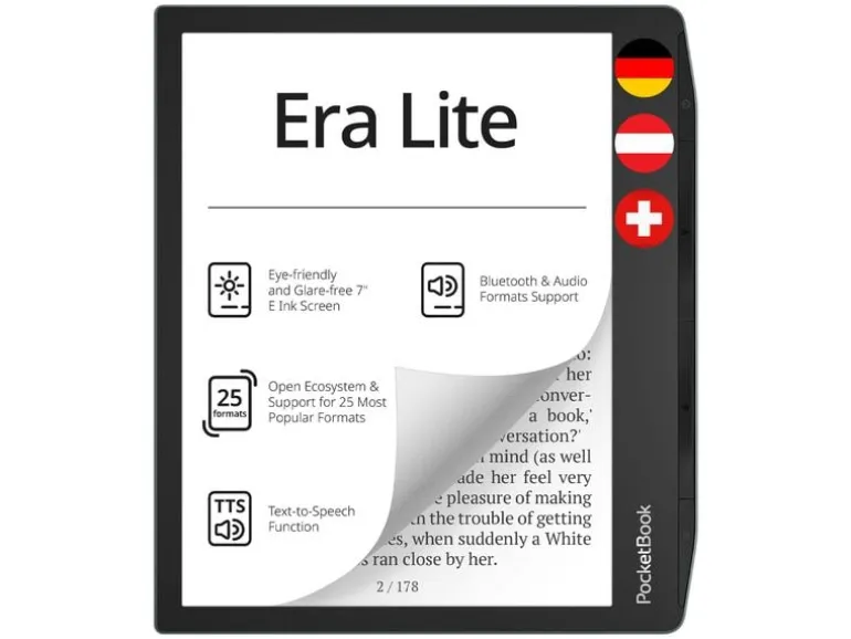 PocketBook Era Lite 16 GB 7 Zoll steingrün wasserdicht
