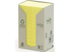Post-it Notizzettel Post-it Recycling Notes 3.8 cm x 5.1 cm Gelb
